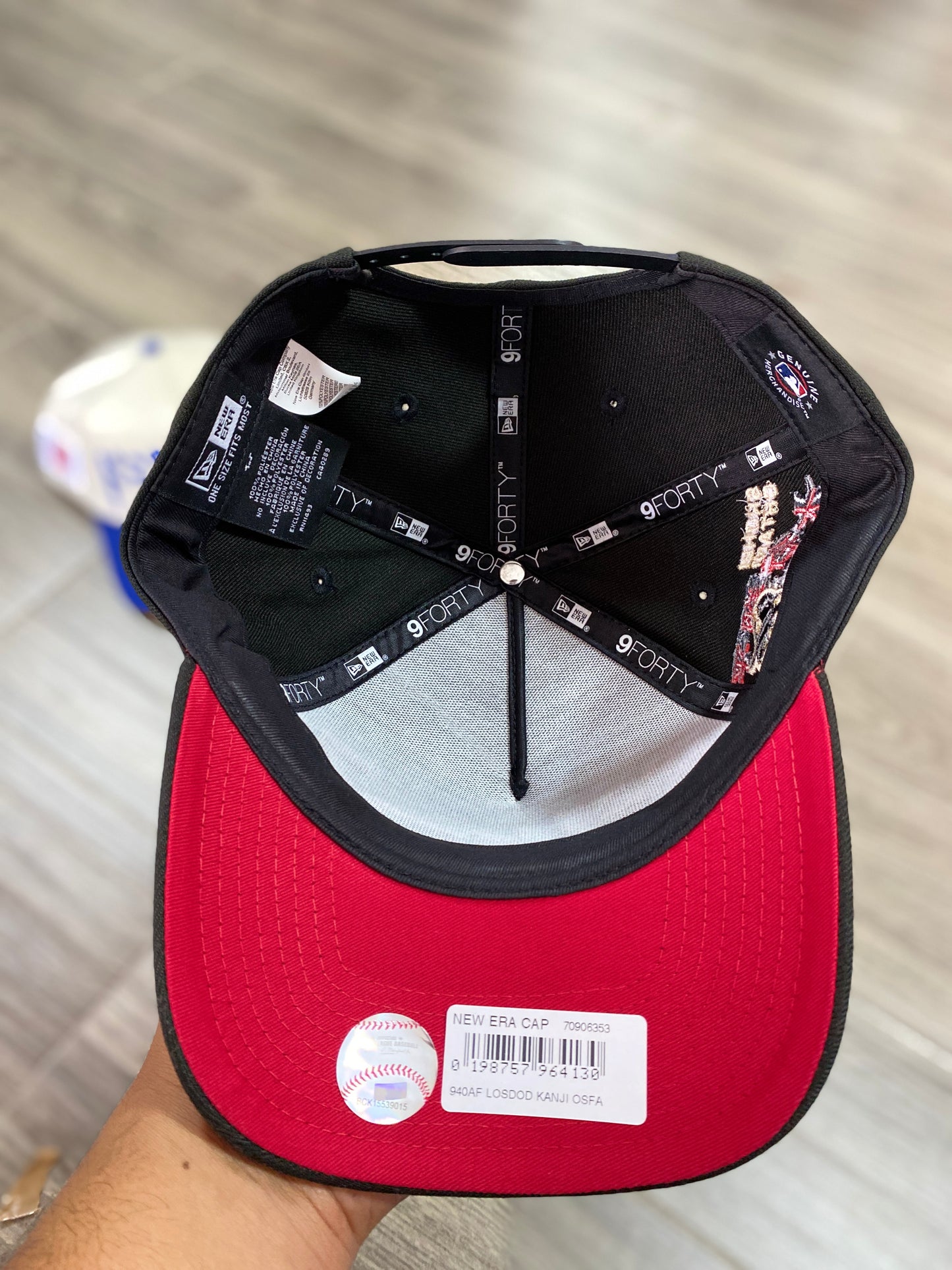 New Era Los Angeles Dodgers Ohtani Black Red Edition 9Forty A Frame Snapback Gorra