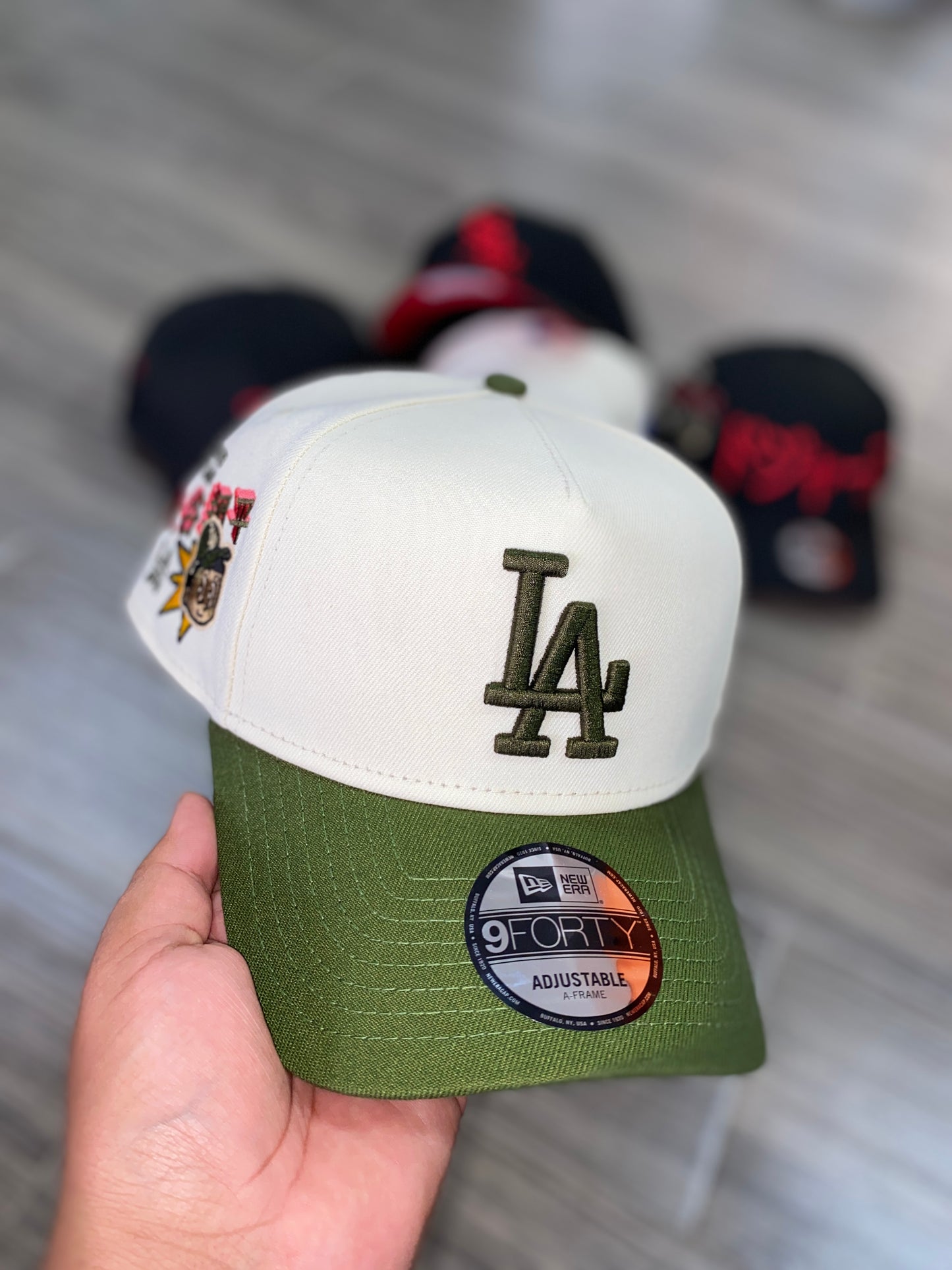 New Era Los Angeles Dodgers Ohtani Chrome Two Tone 9Forty A Frame Snapback Casquette