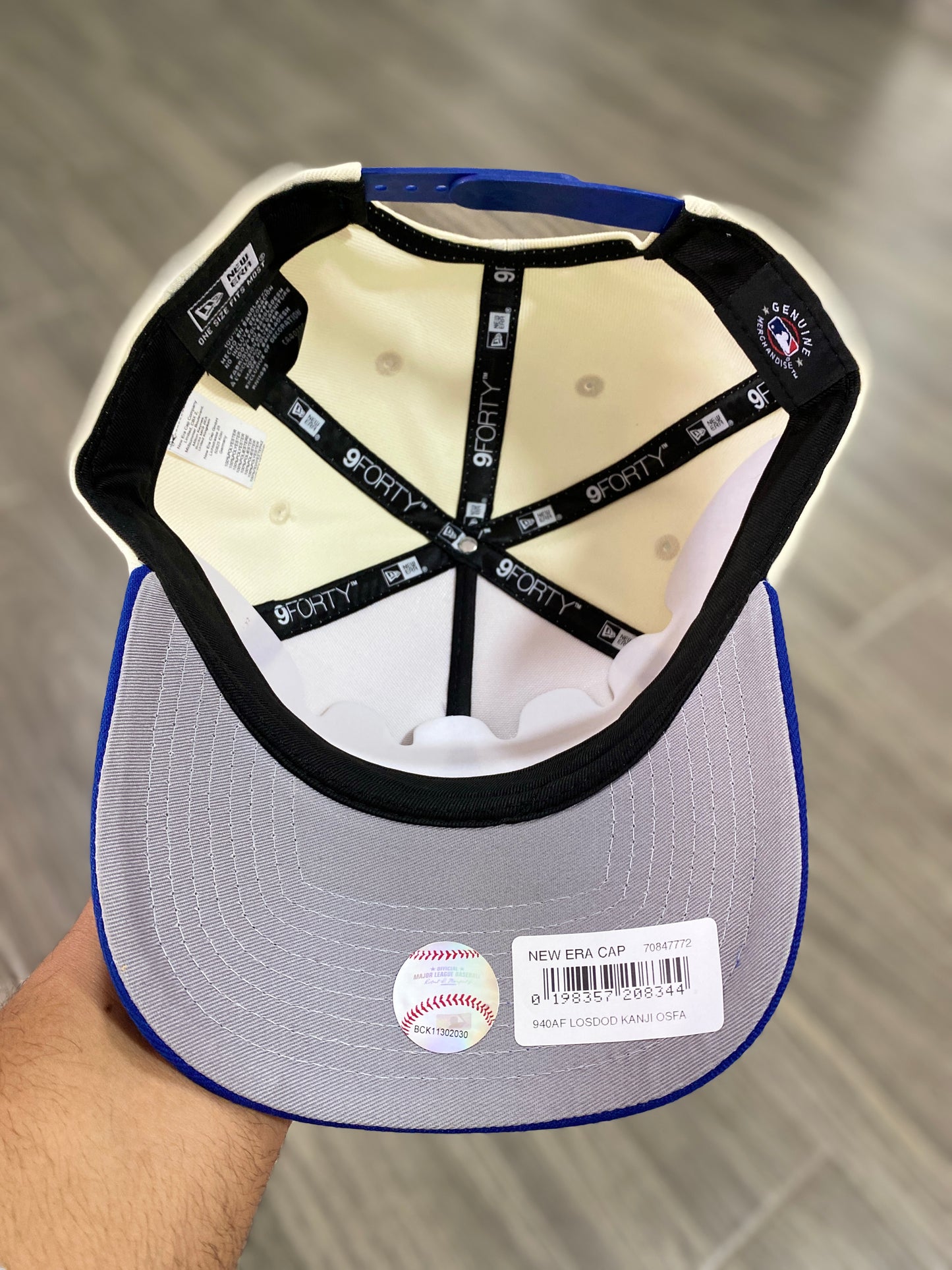 New Era Los Angeles Dodgers Kanji Chrome Two Tone Edition A Frame Snapback