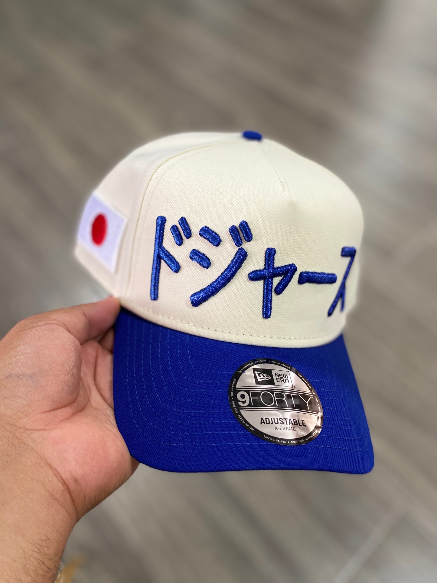 New Era Los Angeles Dodgers Kanji Chrome Two Tone Edition A Frame Snapback